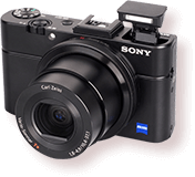 索尼Cyber-shot rx100 II数码相机(DSC-RX100 II)